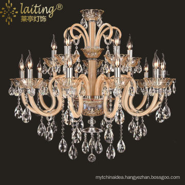 Modern home goods gold crystal chandelier for home dining room